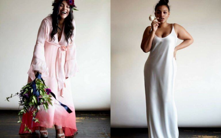 Boho Luxe Plus Size Bridal Dresses- Eloquii for Stone Fox Bride