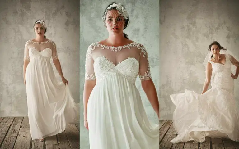 For the Plus Size Bride: Oleg Cassini for David’s Bridal