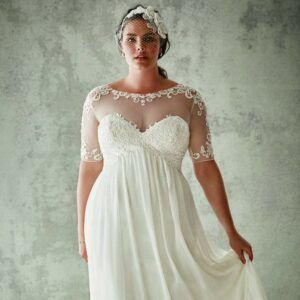 Oleg Cassini Plus Size Wedding Dresses for David's Bridal