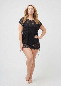 15 Plus Size Cover Ups: Lace Cover-Up