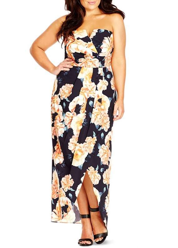 Tulip Time Floral Print Maxi Dress 2