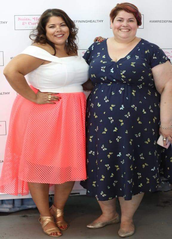 Darlene from @suitsheelsandcurves and Marcy from @fearlesslyjustme
