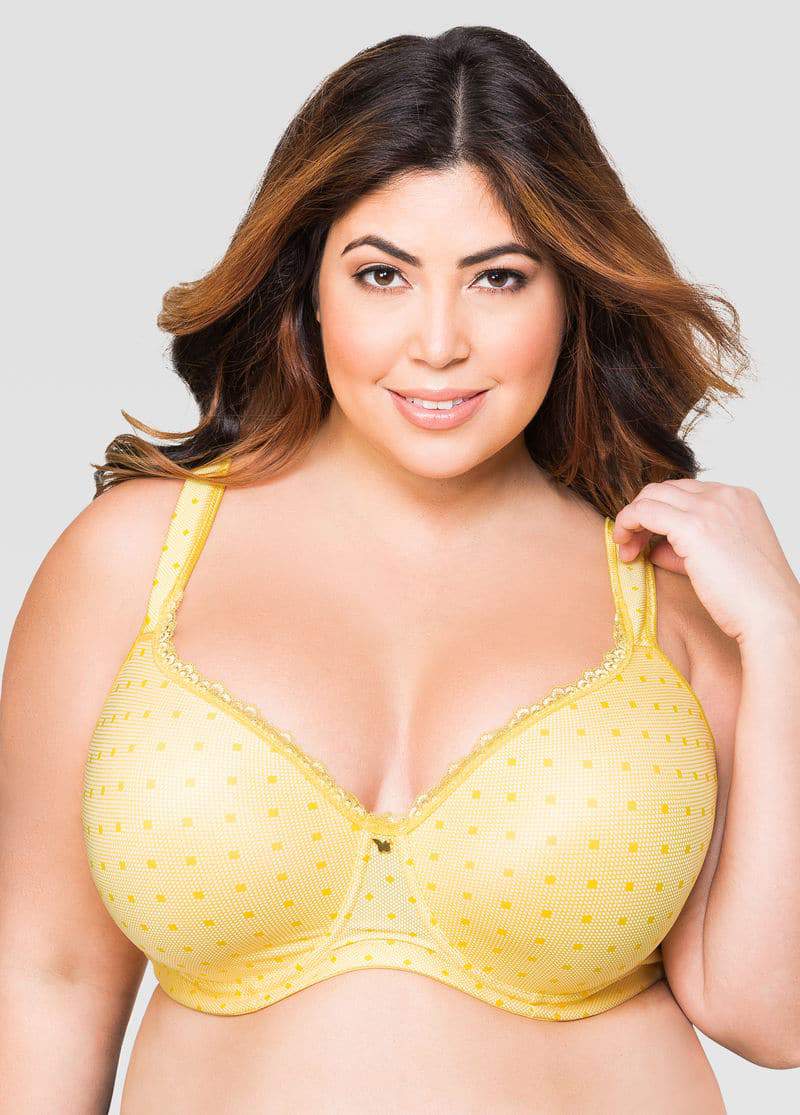FULL COVERAGE BUTTERFLY BRA - F G CUPS