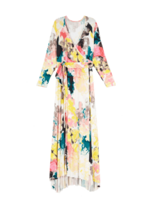 Painted Cloud Wrap Dress at MelissaMcCarthy