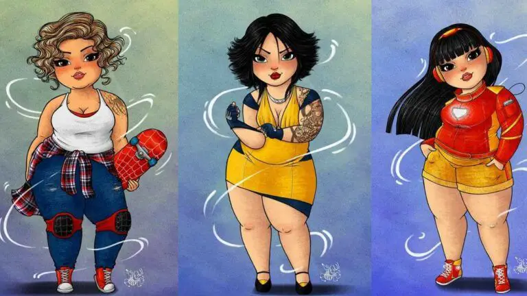 Plus Size Art Spotlight- Power by Edull