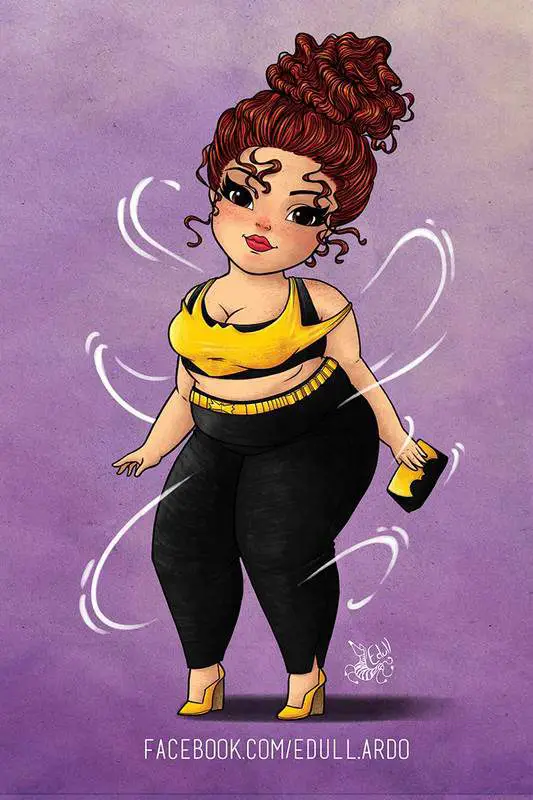 Plus Size Art Spotlight- Power by Edull 