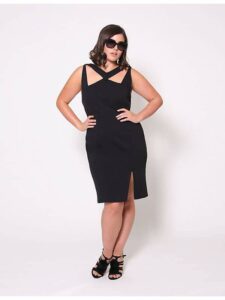 Christian Siriano for Lane Bryant Ponte Knit Dress