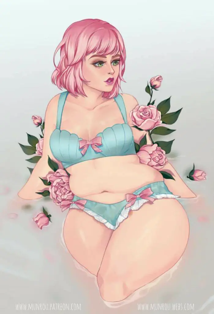 Plus Size Art Spotlight Get To Know Munrou Illustrations