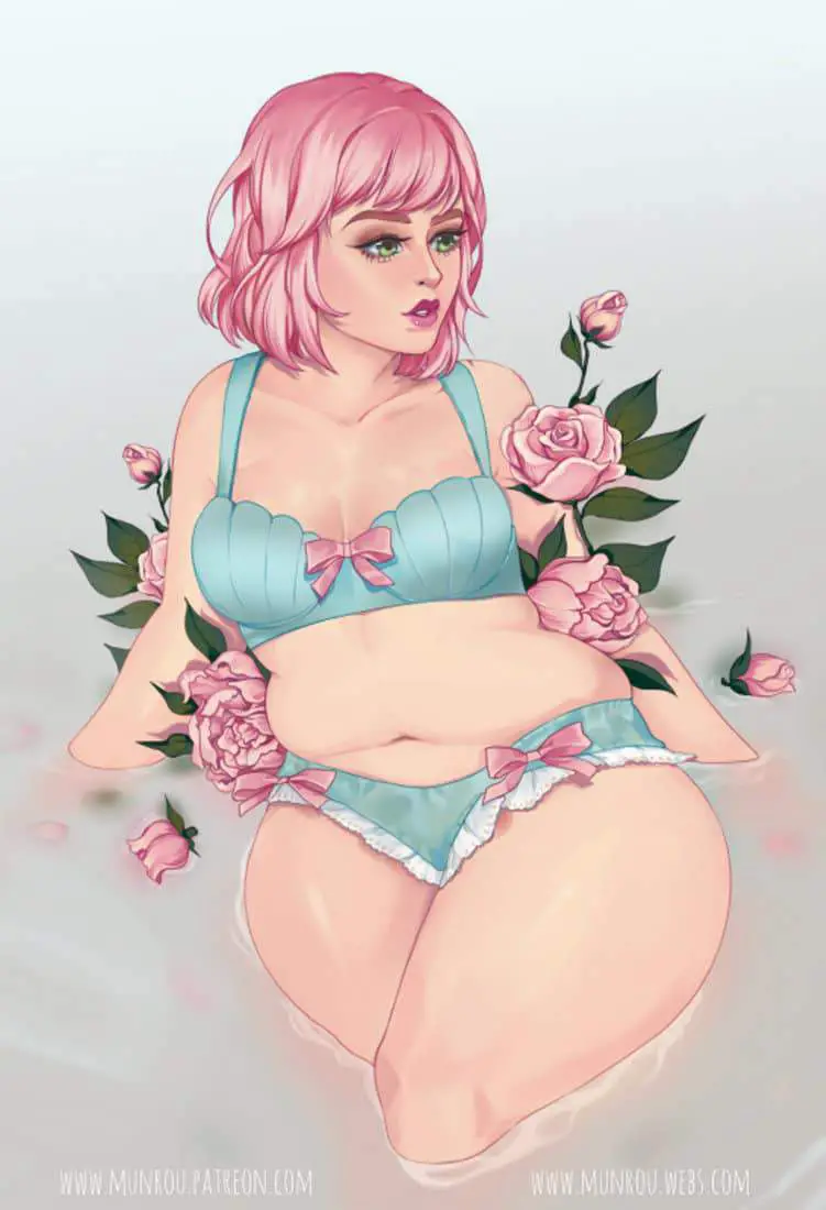 Plus Size Art- Munrou Illustrations