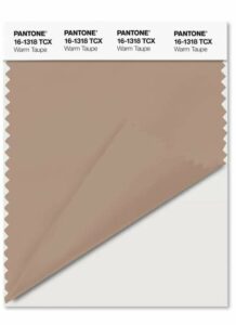 Warm Taupe Pantone