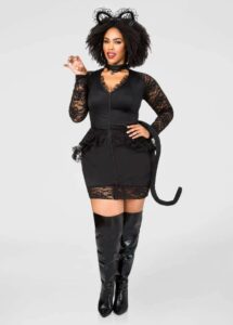Ms Meow Plus Size Costume