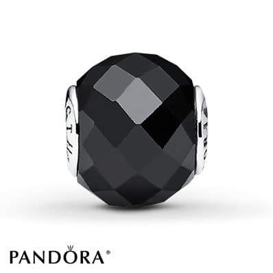 PANDORA ESSENCE Charm Black Spinel Sterling Silver