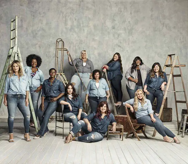 Torrid plus size denim campaign