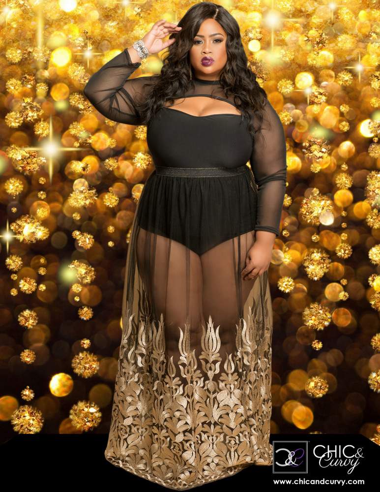 Chic and Curvy Plus Size Holiday Lookbook 
