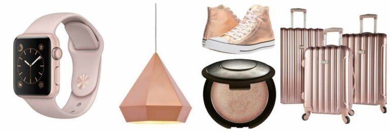 Rose gold must haves