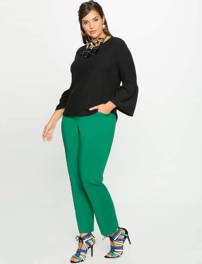 Kady Fit Double-Weave Pant at Eloquii.com
