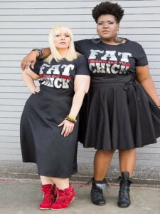 Plus Size Clothing Fat Chick Tshirt A Conversation Piece 1