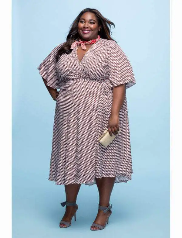 12 Uber Chic Plus Size Wrap Dress You Need In Your Closet