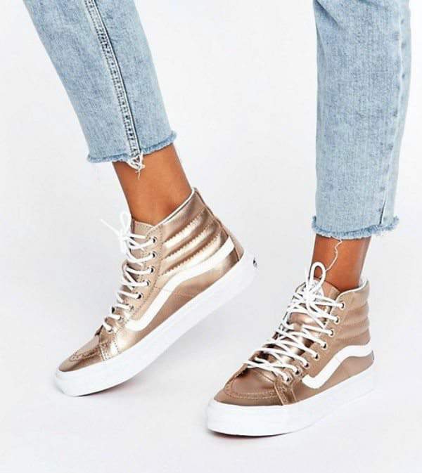 Currently Obsessed With: Rose Gold Sneakers