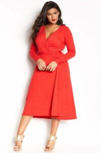 12 Uber Chic Plus Size Wrap Dress You Need In Your Closet