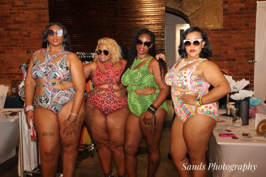 plus size models at tcfstyle expo