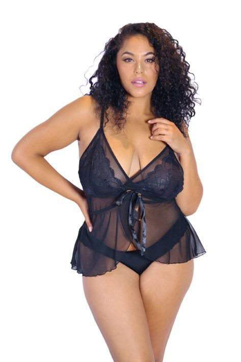 Inspire Psyche Terry plus size lingerie