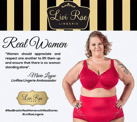 Livi Rae Real Bras for Real Women with Real Stories 