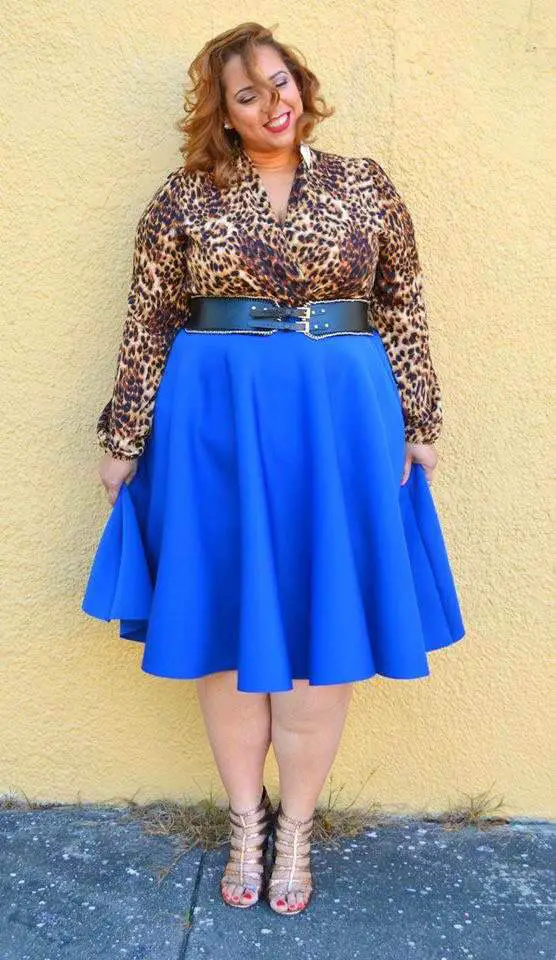 Plus Size Fashion Blogger- Farrah of Estrella Fashion Report