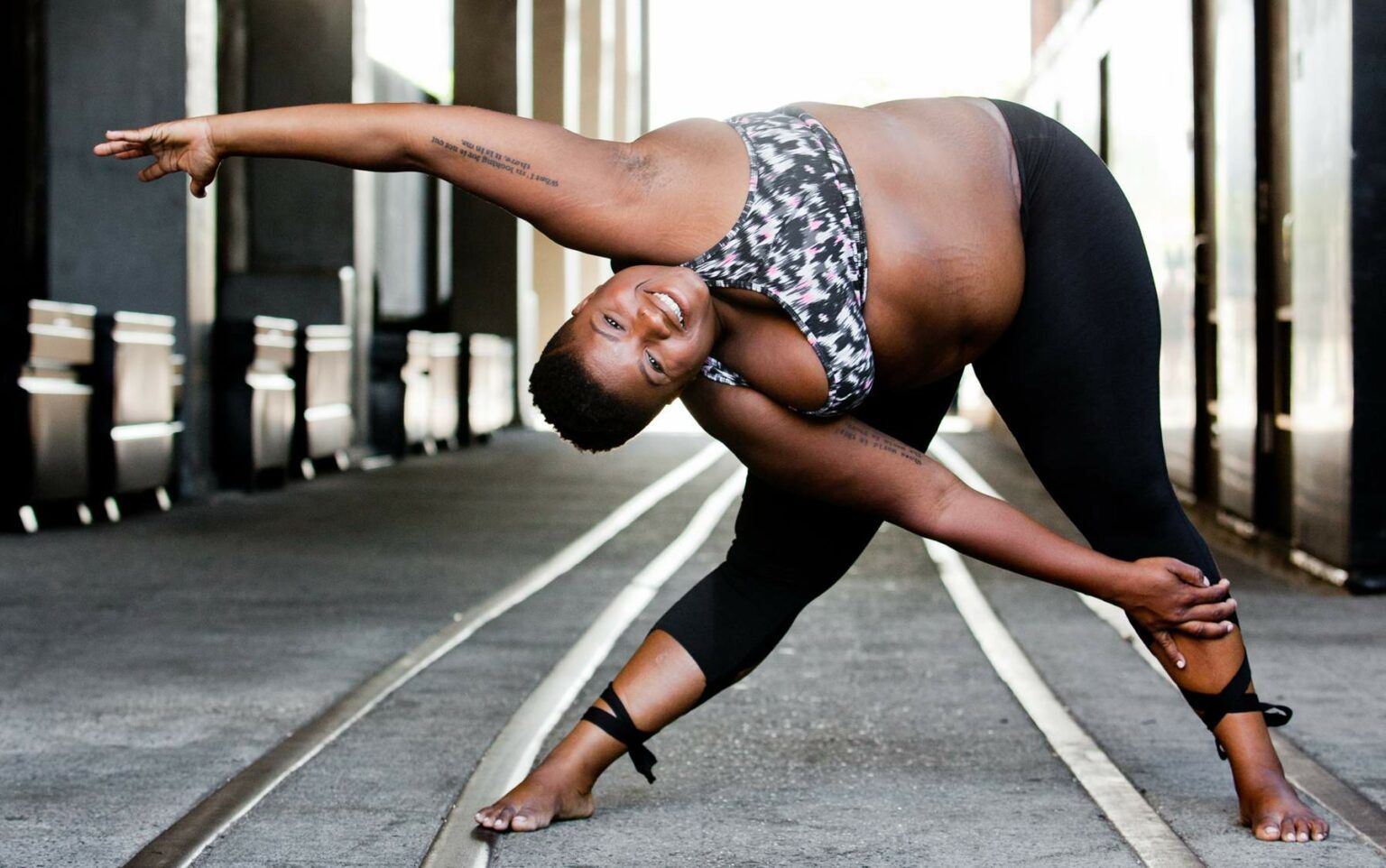 Jessamyn Stanley photographed by Christine Hewitt