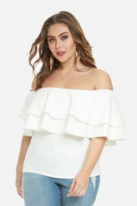 Taylor Off Shoulder Ruffle Top