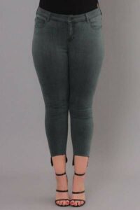 Our Favorite Plus Size Colored Denim Finds
