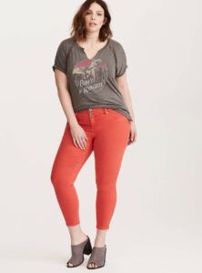 Our Favorite Plus Size Colored Denim Finds