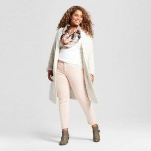 Our Favorite Plus Size Colored Denim Finds