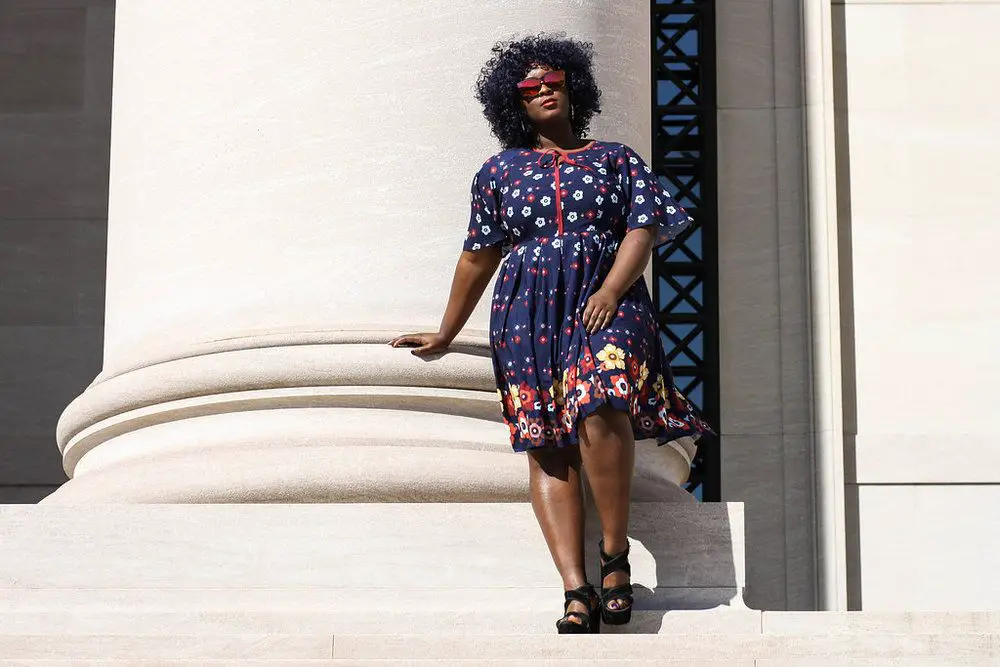 Plus size blogger spotlight- Darker Berrie