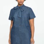 Be Comfy & Chic in These 12 Plus Size Denim Dresses