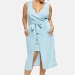 Be Comfy & Chic in These 12 Plus Size Denim Dresses