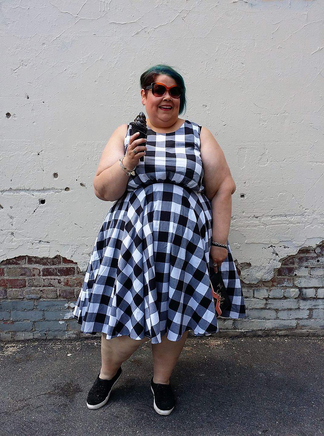 Plus Size Blogger Spotlight- Marcy Cruz of Fearlessly Just Me