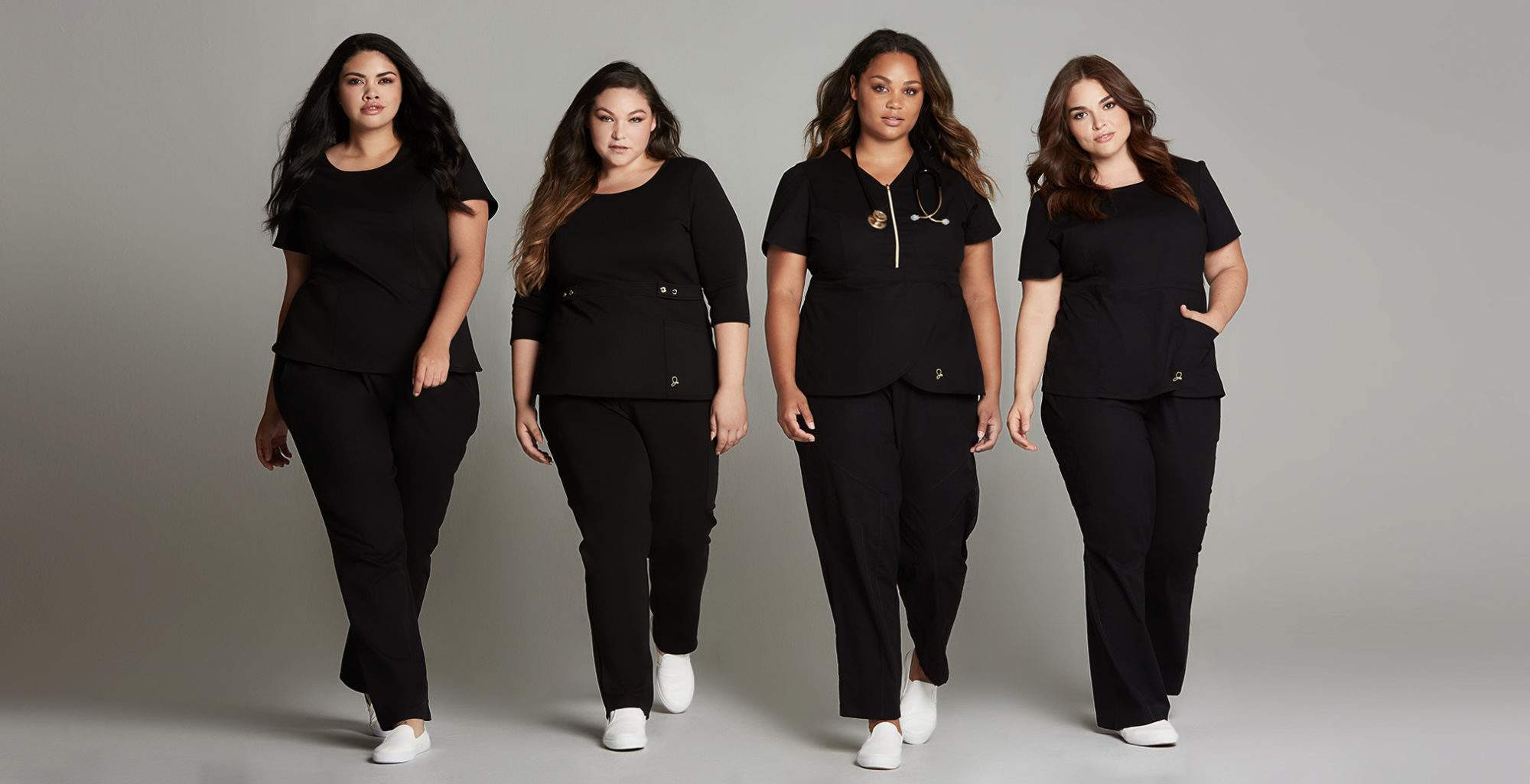 First Look: Plus Size Scrub Collection from Jaanuu!