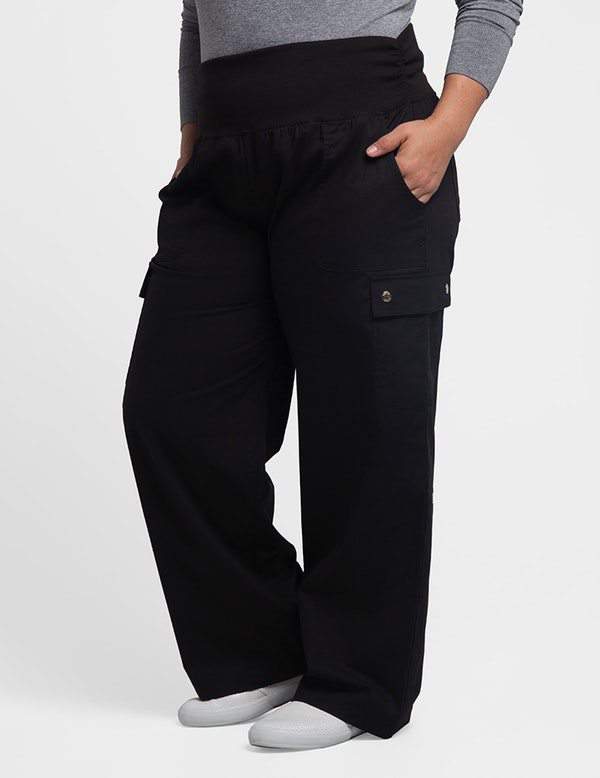 Plus-Size Scrub Pants for Women