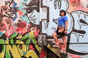 plus size tumblr, plus size t-shirt dress, cute and comfortable, dress and sneakers, plus size fashion, plus size trends, trendy tumblr, blue dress