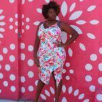 plus size tumblr, plus size floral dress, plus size fashion, plus size trends, trendy tumblr, midi dress