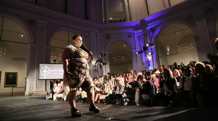 Plus Size Representation at NYFW- Photo by Nomi Ellenson