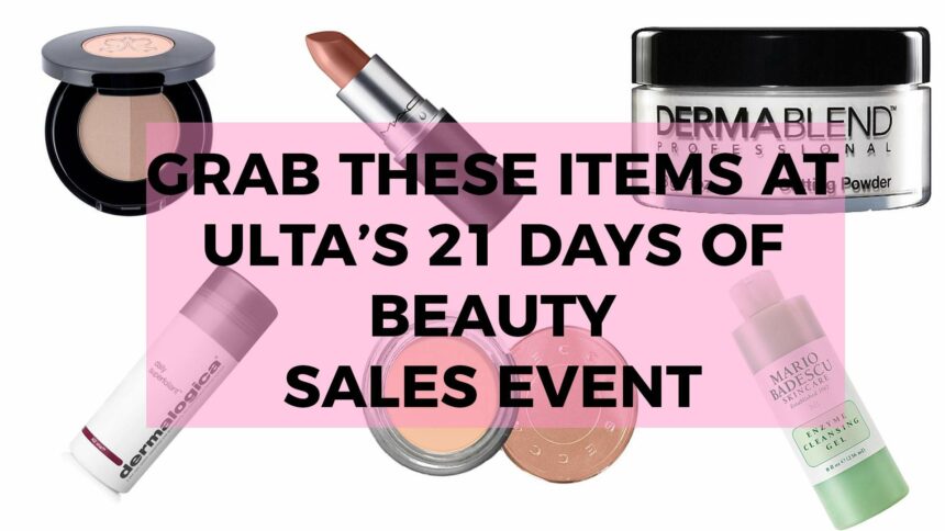 Ulta 21 Days of Beauty Sale