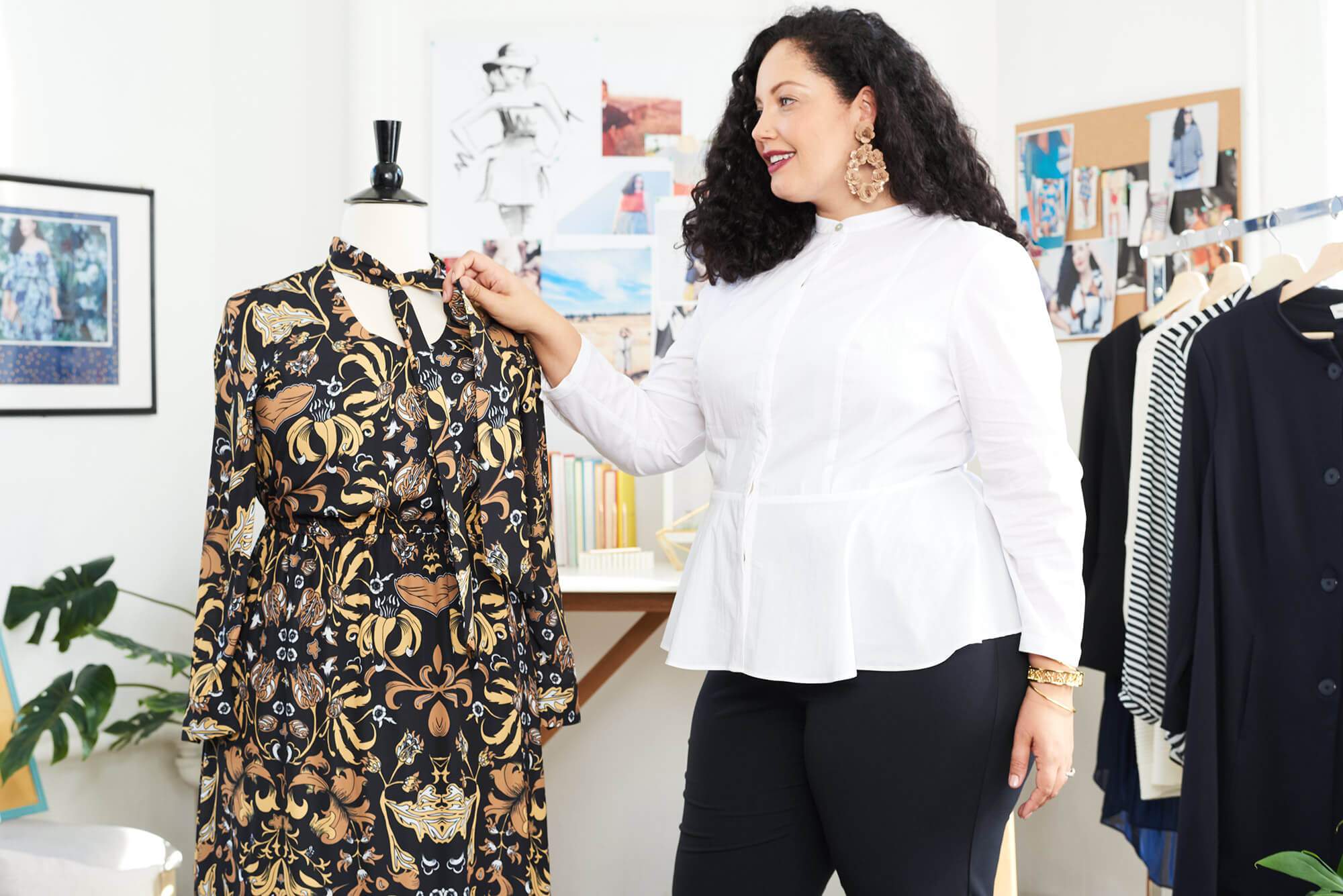 Plus size blogger, Girl With CUrves Teams Up with DIa & Co for her own Capsule Collection