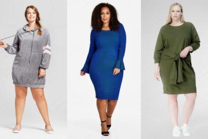 plus size sweater dresses