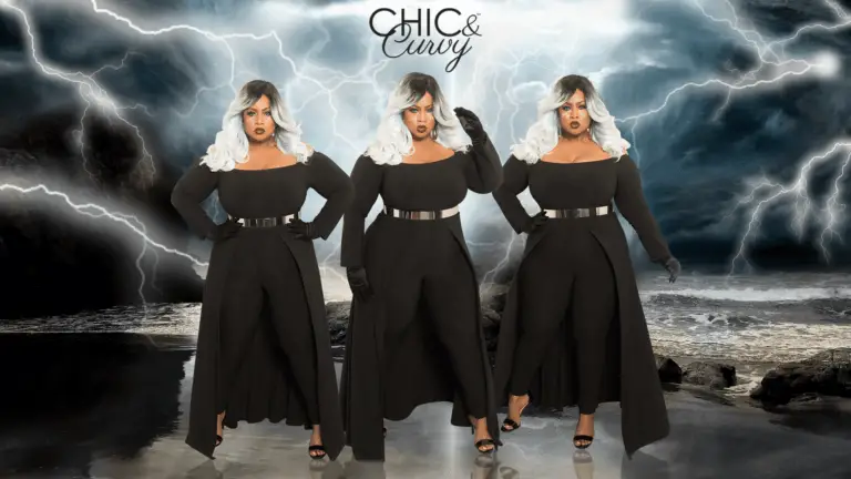 Plus size halloween costume- Storm