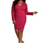 Keep it Cozy and Cute in these Plus Size Sweater Dresses