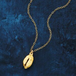 Dipped Coffee Bean Foodie Necklace