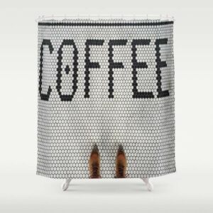 Coffee Shower curtain