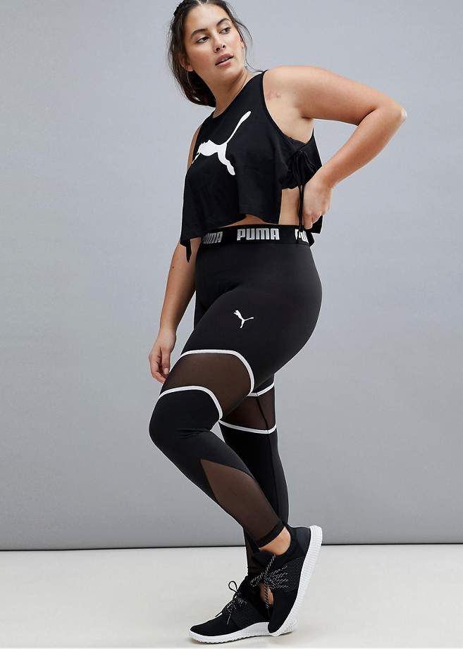 Puma plus size activewear collection exclusively at ASOS